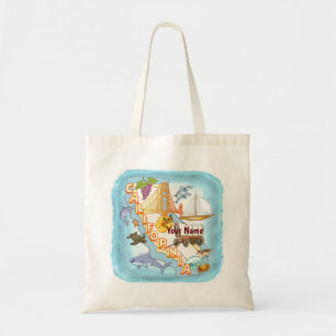 Californië boodschappentas tote bag