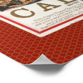 Californië Bound Clipper Ship Poster (Hoek)