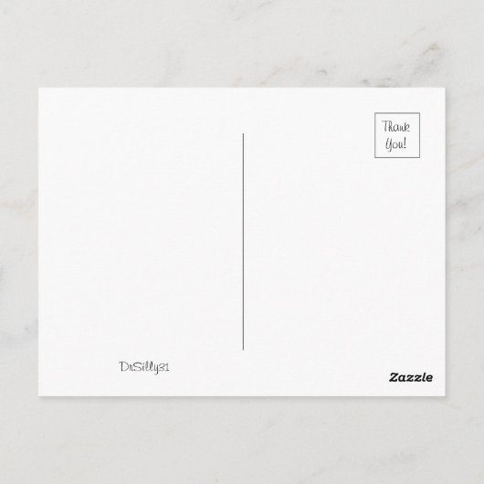 Californië Briefkaart (Achterkant)