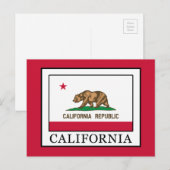 Californië Briefkaart (Voorkant / Achterkant)
