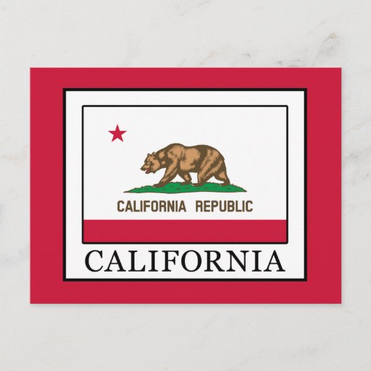 Californië Briefkaart (Voorkant)