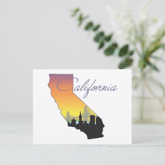 Californië Briefkaart (Staand voorkant)