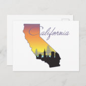 Californië Briefkaart (Voorkant / Achterkant)