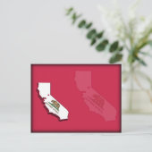 Californië Briefkaart (Staand voorkant)