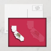 Californië Briefkaart (Voorkant / Achterkant)