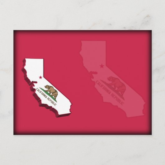 Californië Briefkaart (Voorkant)
