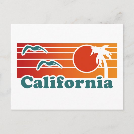 Californië Briefkaart (Voorkant)