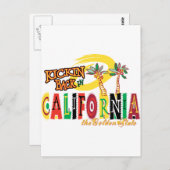 Californië Briefkaart (Voorkant / Achterkant)