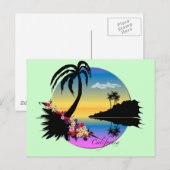 Californië Briefkaart (Voorkant / Achterkant)