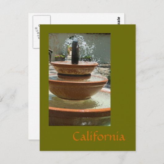 Californië Briefkaart (Voorkant / Achterkant)