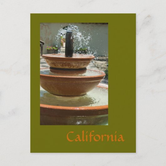 Californië Briefkaart (Voorkant)