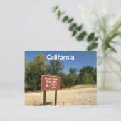 Californië Briefkaart (Staand voorkant)