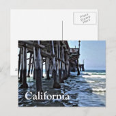 Californië - Briefkaart (Voorkant / Achterkant)