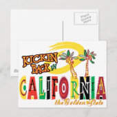 Californië Briefkaart (Voorkant / Achterkant)
