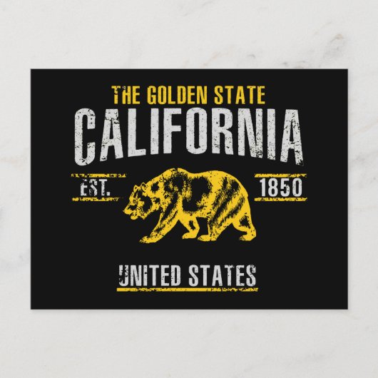 Californië Briefkaart (Voorkant)