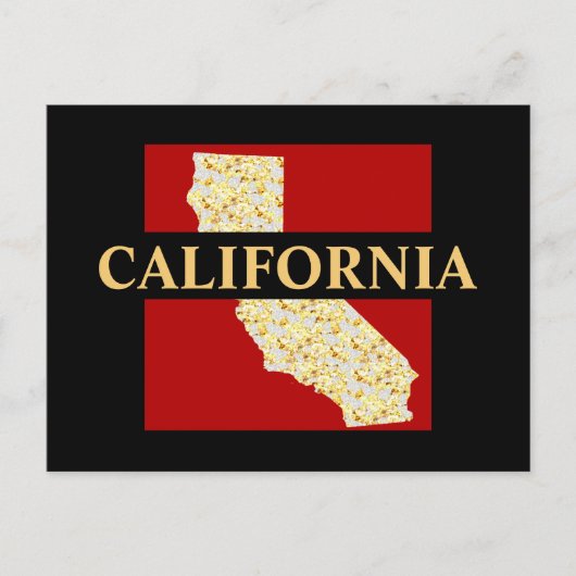 Californië Briefkaart (Voorkant)