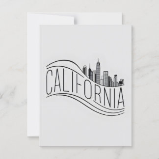 Californië-briefkaart Briefkaart