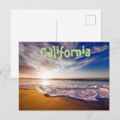 Californië-Briefkaart Briefkaart (Voorkant / Achterkant)