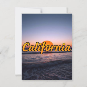 Californië-briefkaart Briefkaart