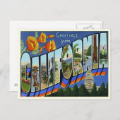  Californië-Briefkaart Briefkaart (Voorkant / Achterkant)