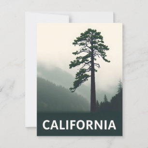 Californië-briefkaart Briefkaart