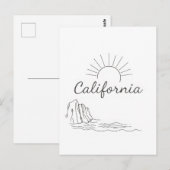 Californië-briefkaart Briefkaart (Voorkant / Achterkant)