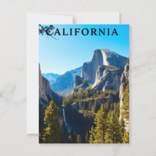 Californië-briefkaart Briefkaart