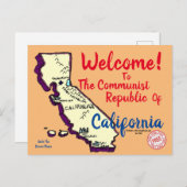 Californië-Briefkaart Briefkaart (Voorkant / Achterkant)