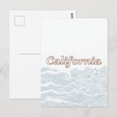 Californië-briefkaart Briefkaart (Voorkant / Achterkant)