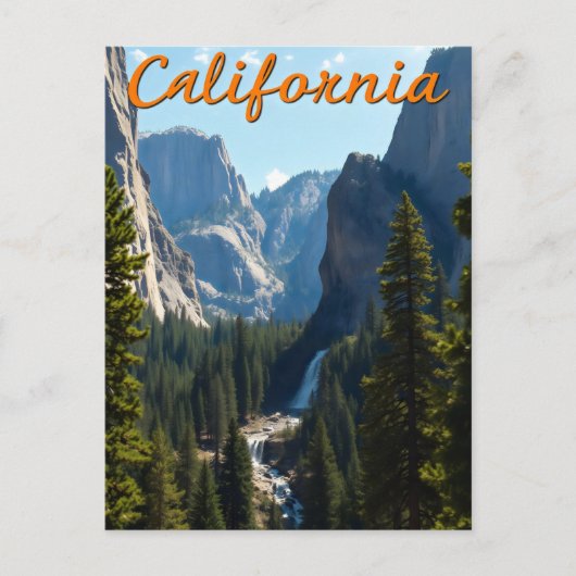 Californië-briefkaart Briefkaart (Voorkant)