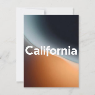 Californië-briefkaart Briefkaart
