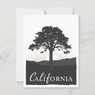 Californië-briefkaart Briefkaart