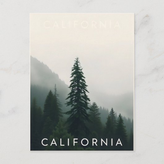 Californië-briefkaart Briefkaart (Voorkant)