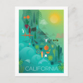 Californië-Briefkaart Briefkaart (Voorkant)