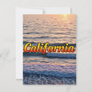 Californië-briefkaart Briefkaart