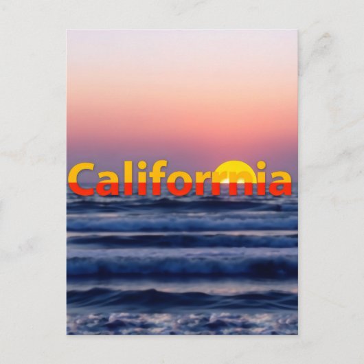 Californië-briefkaart Briefkaart (Voorkant)
