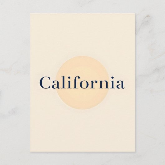 Californië-briefkaart Briefkaart (Voorkant)