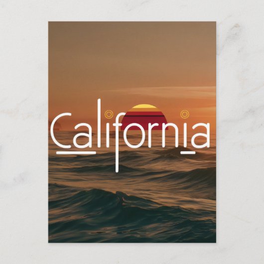 Californië-briefkaart Briefkaart (Voorkant)
