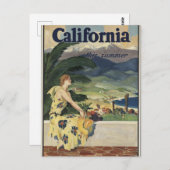  Californië-Briefkaart Briefkaart (Voorkant / Achterkant)