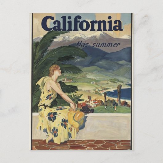 Californië-Briefkaart Briefkaart (Voorkant)