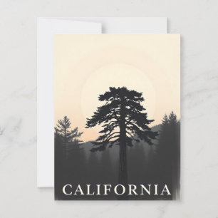 Californië-briefkaart Briefkaart