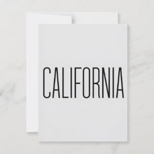 Californië-briefkaart Briefkaart