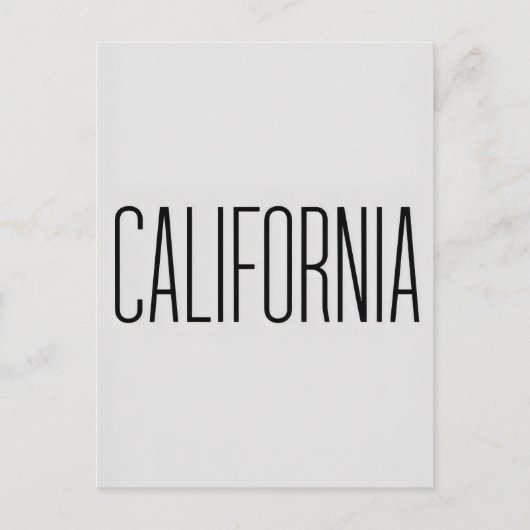 Californië-briefkaart Briefkaart (Voorkant)
