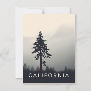 Californië-briefkaart Briefkaart