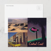 Californië-Briefkaart (centrale kust) Briefkaart (Voorkant / Achterkant)