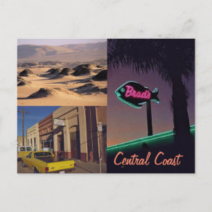 Californië-Briefkaart (centrale kust) Briefkaart