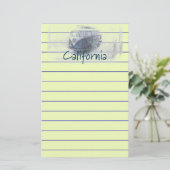 Californië Briefpapier (Staand voorkant)