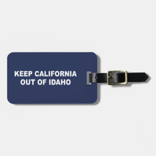 Californië buiten Idaho houden Bagagelabel
