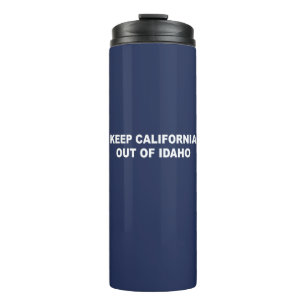 Californië buiten Idaho houden Thermosbeker