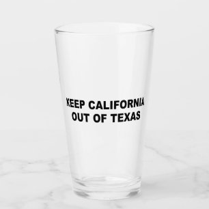 Californië buiten Texas houden Glas
